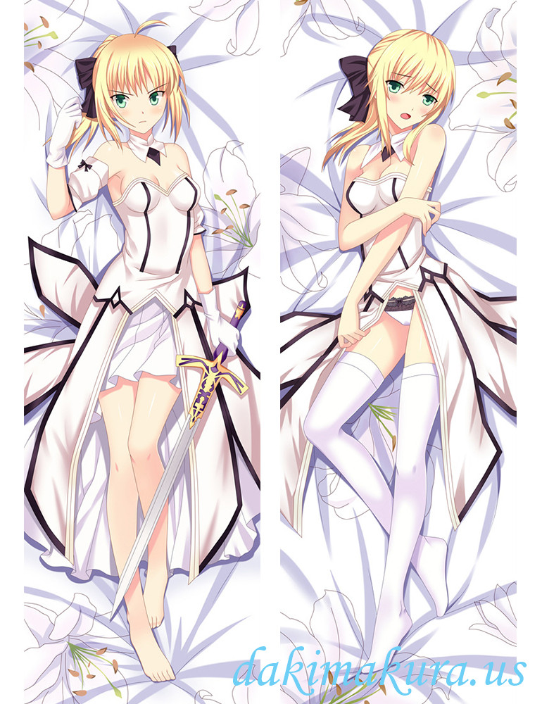 Saber - Fate Anime Body Pillow Case japanese love pillows for sale